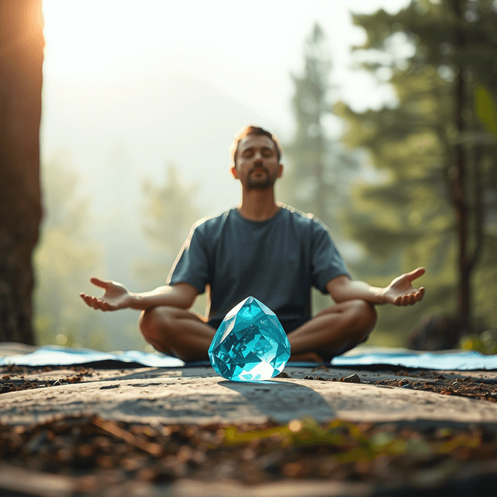 فیروزه در مدیتیشن