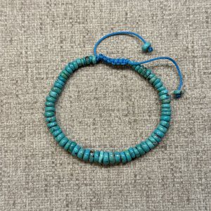 دستبند تمام فیروزه(خزامه)کد6