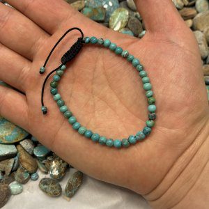 دستبند تمام فیروزه(توپی)کد22