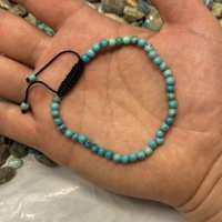 دستبند تمام فیروزه(توپی)کد21