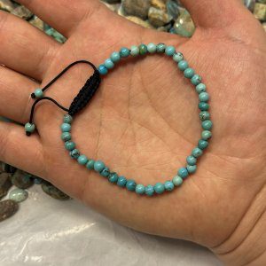 دستبند تمام فیروزه(توپی)کد21