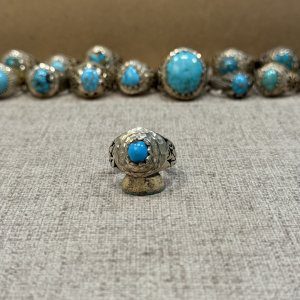 انگشتر فیروزه مردانه (کد36)